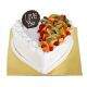 Heart Shaped Vanilla Fruit Cake ভ্যানিলা ফল কেক 500 gm